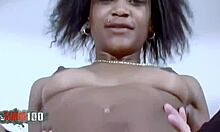 want to anal fuck shania on the bed? she's a rough ebony teen