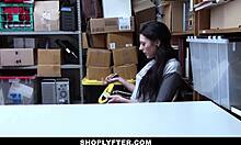 Big dick gagging her throat with ball licking and cum in mouth