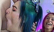 Latinas Force Cocks Down Throats, Spitting And Drooling