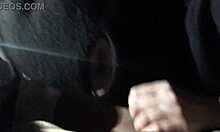 femdom blowjob in car