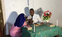 Reverend Step Sister Confesses Sins with Multiple Cumshots