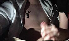 femdom blowjob in car