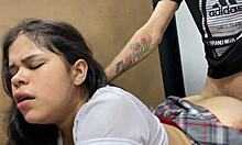 Drilling My Girlfriend's Friend's Pussy While She's Out Shopping