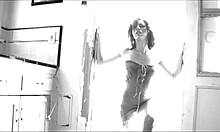 omg, young couple's spontaneous kitchen fuck this morning 😍