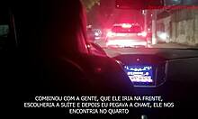 giving it hard to the big guy - bruna silva hotwife