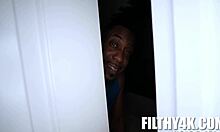 just can't stop watching this petite gypsy teen suck