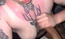 Sunburn and deepthroat blowjob with girlfriend