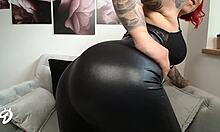 Want to see this sexy German teen in catsuit fetish?