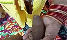 indian bhabhi enjoys homemade fun with licking and doggystyle