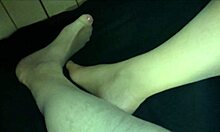 Milf and I in fine nylon stockings part 2