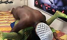 Man, this black couple goes rough and fast!