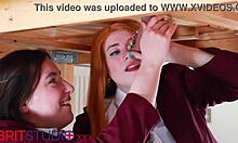 Two College Students Milk Cock and Get Uniforms Cum-Covered