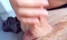 Latina teen entertained herself with a punch in private