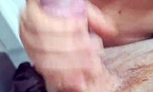 Latina teen entertained herself with a punch in private