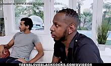 i got cumshot from two black cocks with karla kush, so hot!