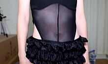 Masked MILF Housewife Squirts Juices During Creampie Fuck!