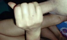 Damn, village girl’s wet pussy explodes in creamy orgasm!