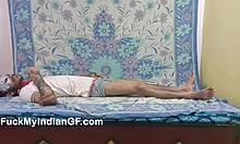 Indian GF GETS HARD FUCKING from boyfriend, CUM craving desi teen 18+