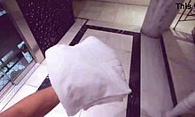 i gave marina gold real orgasms in the shower, rough anal