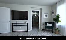 Lil Stepdaughter Teaches Virgin Teen 18+ Sex Education