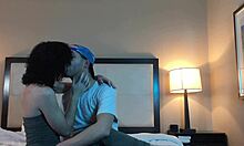 making out with hot petite woman