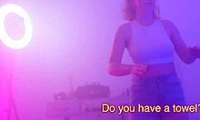 redhead cheats on boyfriend with friend outside door