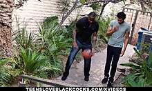 i got cumshot from two black cocks with karla kush, so hot!