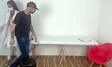 doutora fanny films patient in hospital massage