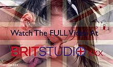 hot british teen gives an epic blowjob with facial and cum in mouth