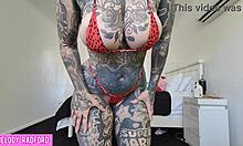 Cheeky milf mommy shows off huge assets in bikini haul