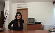 Wow, my teen secretary Madison Parker handles my BBC like a pro! 😈