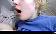 teen couple homemade blowjob cum in pussy