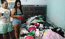 Viviendo como marranos, esta pareja amateur adicta al sexo.