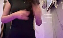 Hey, why not watch me bang my pussy hard in the club bathroom?