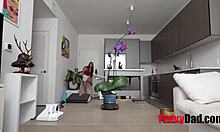 massage turned to smash after my step daughter flashed me