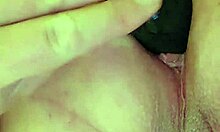 Amateur tries anal plug for intense sodomy