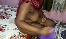 Sweet black girl BENT OVER for HARDCORE DOGGY FUCK