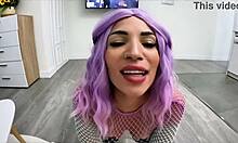 pamela mendoza sucking huge cock from gamer boy 😏