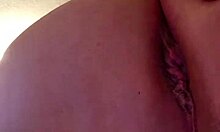 Amateur tries anal plug for intense sodomy