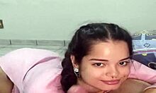 deepthroat blowjob with cute brunette teen 18+ cowgirl creampie