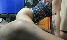 Watch this tiny exotic ebony teen ride dick perfectly until BBC cums