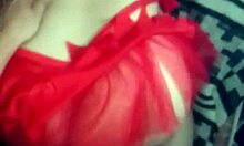 latina bends over for a guy she met at a costume party