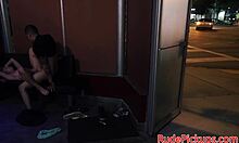 uhh, got roughfucked by dom stranger outdoor, bound tight, missionary style, cum on my small tits!