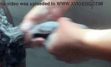 horny college white girl worships huge bbc in bathing anal session