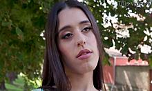 i tried pee drinking for the first time with briseida myers. rough bbc dp and big gapes were wild!