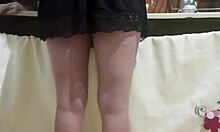 I hired this maid, her tight shorts in the kitchen got me excited.