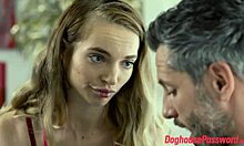 lana sharapova, the naughty teen, tempts her boss with face fucking and wild pounding