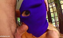 Hardcore teen swallows cumshot in petite sex.