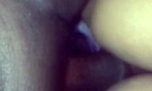 redbone rides big black cock in reverse cowgirl, feeling intense pleasure