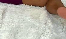 Stepmom Flashes Her Pussy Between Her Legs in Amateur Scene